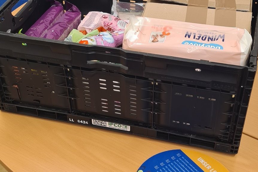 Unser Beitrag für die Tafel