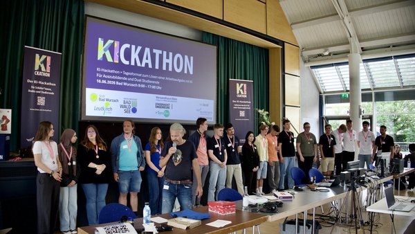 KI.ckAthon Oberschwaben: Wenn KI auf echte Ideen trifft
